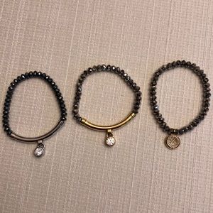 Michael Kors Crystal Stretch Bracelets
